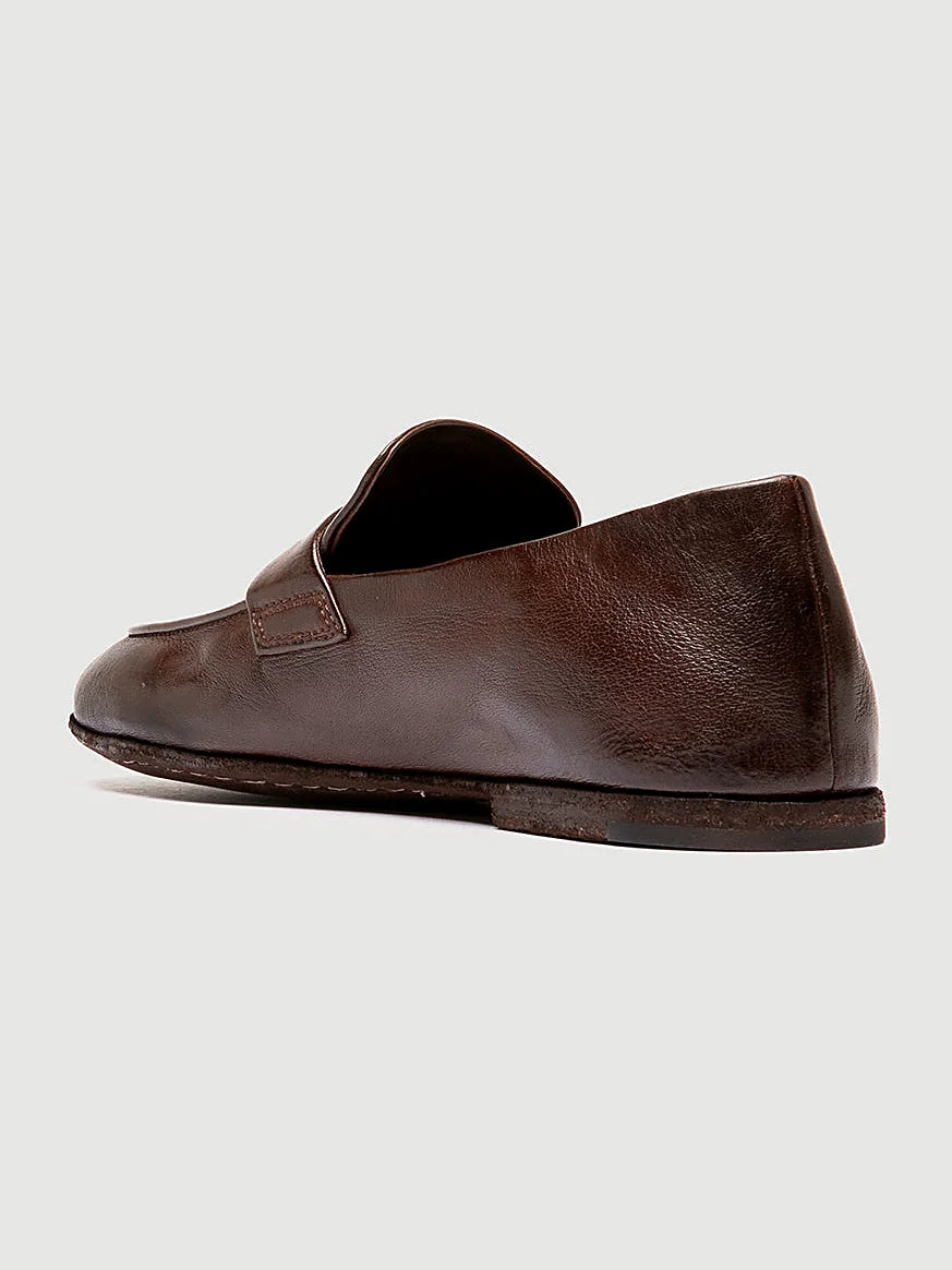 Brown low profile close view of the fastening
